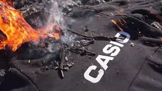 CASIO Jacket vs Lava &mdash; Extreme Heat Experiment