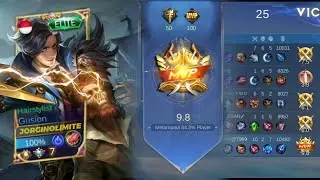 GAME PLAY TOP GLOBAL GUSION || SUPEME GUSION || TUTORIAL GUSION 2023
