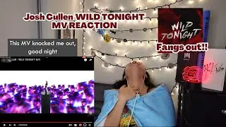 Josh Cullen 'WILD TONIGHT' MV | REACTION