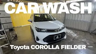 Washing a Toyota COROLLA FIELDER