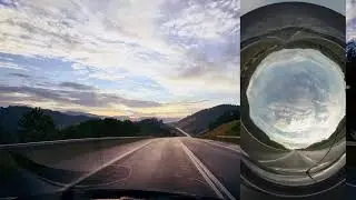 Temiang Pantai Highway - The beautiful sunrise