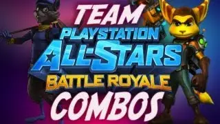 Playstation All-Stars Battle Royale - Team Combos Sly & Ratchet w/NightmareRises2007 and TEKKENCHAMP
