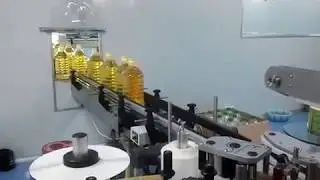 China automatic bottle Labeling Machine applicator stickers for sale