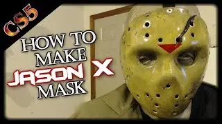 (DIY) Jason X Mask Painting and Weathering, Step by Step Tutorial How to make a Jason X Mask