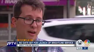 No date set for launch of Brightline service