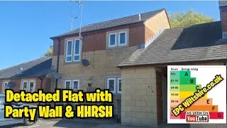 Detached Flat with a Party Wall & HHRSH EPC Energy Performance Certificate C75