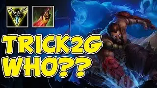 TRICK2G WHO?? FULL AD UDYR ALL RANDOM URF MODE! (LEAGUE OF LEGENDS)
