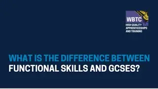 What is the difference between Functional Skills and GCSEs?