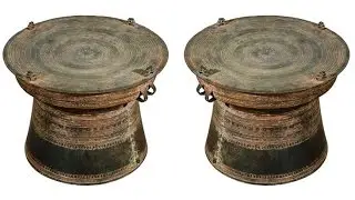 Dong Son drum .. Frog drum .. Rain drum .. Bronze drum