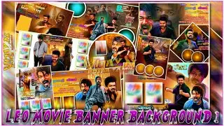 Thalapathy Vijay Leo Movie Banner Background Zip File 1 Download Link Description #vijay_m_editz