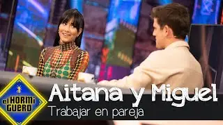 La condición de Aitana al aceptar trabajar con su pareja Miguel Bernardeau - El Hormiguero