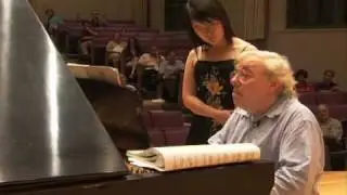 Richard Goode Master Class at Bard College Conservatory
