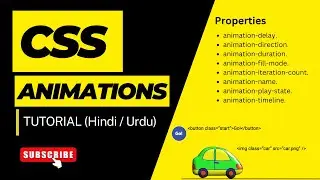 CSS Animation Tutorial | CSS Animation vs Transition (Hindi / Urdu)