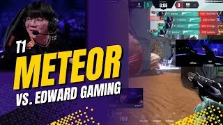 Casters React To T1 Meteor Insane First Round ACE vs EDG | VCT Masters Bangkok 2025