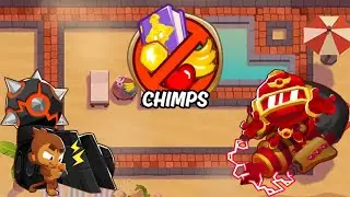 Ray of Doom + Ultra-Juggernaut | 2 Tower CHIMPS | BTD6 Guide