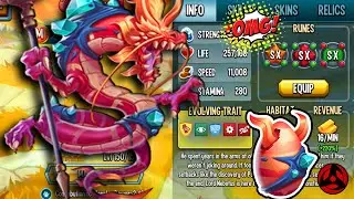 🔴Monster Legends - CHI AO LOONG level 150 😱32,740 Speed REview!! New Pass Legends