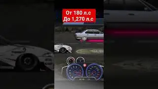 От 180 до 1,270 л.с наш совместный проект в DragRasing! #xxxtentacion #shorts #dragracing