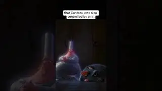 So Gusteau was also controlled by a Rat😱😱😱 #ratatouille #disney #shorts