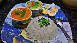 White Chany with Garlic Rice | Easy & Healthy Desi Meal | Cooking Vlog with Mehru