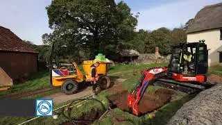Tricel Sewage Treatment Plant Installation with West Country Drainage Services | IMPACT 20twenty