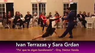 Ivan Terrazas y Sara Grdan   