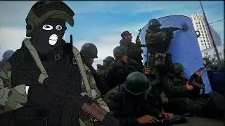 Goodbye Forever / Прощай Навеки but you're shelling the Russian white house
