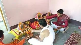 नवग्रह पूजन कराते हुए || navgrah Shanti || नवग्रह मंत्र || ग्रह शांति कराते हुए || GURU_KRIPA