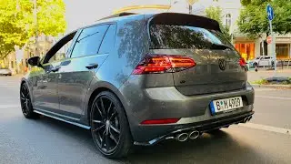 Volkswagen Golf 7R Exhaust Sound and Backfire