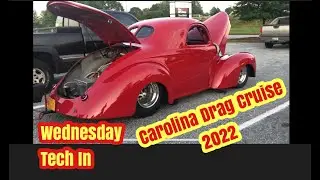 Carolina Drag Cruise 2022, Wednesday Tech In