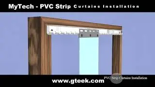 MyTech - PVC strip curtains installation