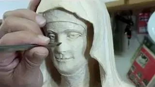 Carving Saint Clare Part 3 of 3