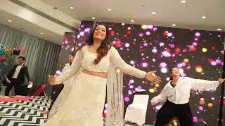 Beautiful Indian Bride Solo Dance Performance | Mere Sohneya | You are my soniya | Khwab Dekhe 