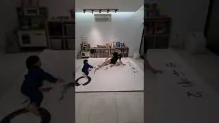 Fun movement exercise from Brazil for the whole family in Mandarin & English !