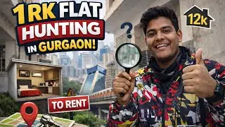 Gurgaon 1 RK Flat for Bachelors 😍 | ₹12k Rent | Office Friendly Area