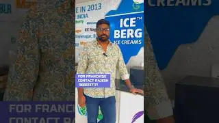 Iceberg franchise #indias first organic ice creams #organic #icecream  #franchise #iceberg #nellore