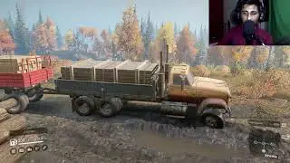 snowrunner gameplay Hindi delivery woods episode 01 Hindi