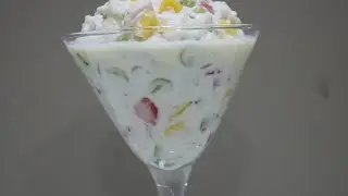 Iftar Special  Recipe /Creamy Fruit Delight