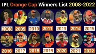 IPL Orange Caps Player (2008_2023)All Player IPL Full Detail