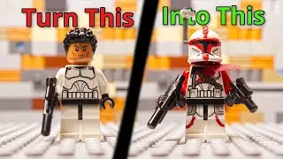 How I Made A Custom LEGO CAPTAIN FORDO From Scratch!