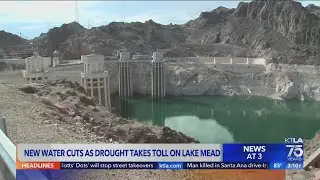New water cuts ordered as drought takes toll on Lake Mead