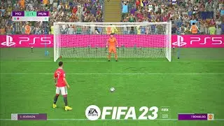FIFA 23 [PS5] Manchester City vs. Manchester United [Penalty Shootout] Premier League [4K HDR 60FPS]