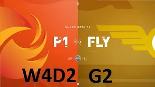 P1 vs FLY Game 2 Highlights - 2017 NALCS SPRING SPLIT - WEEK 4 DAY 2