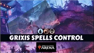 Grixis Spells Control | MTG Arena Standard Gameplay | Brothers War