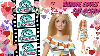 🏄&zwj;♂️ BARBIE Loves The Ocean loira de olhos azuis, curvy rosto Millie e boca aberta [Unbox e Review]