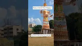 Kasturchand Park Ravan Dahan Nagpur live #live #ravan #nagpur #viralvideo #shorts