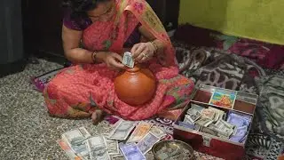 Aadivasi Gullak Paise Jama | Tribal Saving Culture | Desi Bachat Idea l #adivasi #dailyvlog #viral 