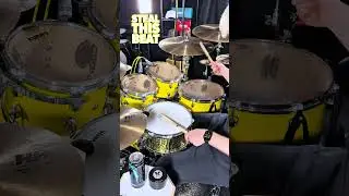 Steal This Beat 🥁 the off beat hihat keeps things interesting #drums #drummer #drumlessons #groove