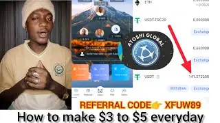 ATOSHI GIVEAWAY🔥💪 80% na Influencers dinmu Mining da Airdrop ne yabasu kudin gaske suka samu jari.🔥💪