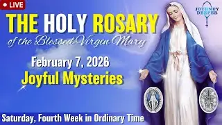 🔴 Rosary Saturday Joyful Mysteries of the Rosary February 7, 2026 Praying together