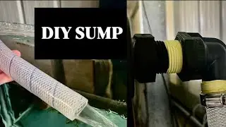DIY Sump Filter - Converting the Fish Room to Sumps